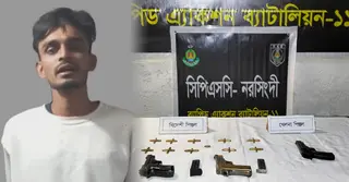 নরসিংদী থেকে হাদির ওপর হামলায় ব্যবহৃত অস্ত্র উদ্ধার